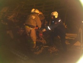 Взрыв разрушил квартиру в жилом доме в селе Лебедевка
